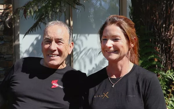 former CEO Paul Adams and fiance Barbara